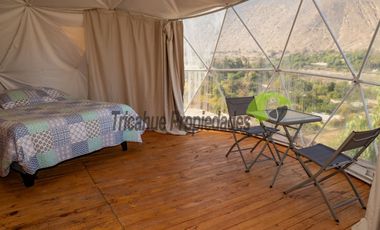 Venta de terreno con Domos turísticos. Diaguitas, Valle del Elqui. $85 millones