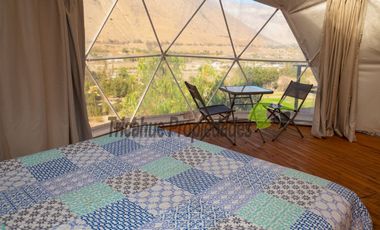 Venta de terreno con Domos turísticos. Diaguitas, Valle del Elqui. $85 millones