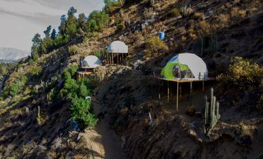 Venta de terreno con Domos turísticos. Diaguitas, Valle del Elqui. $85 millones