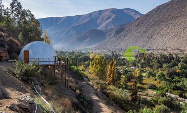 Venta de terreno con Domos turísticos. Diaguitas, Valle del Elqui. $85 millones