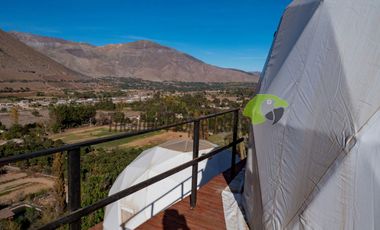 Venta de terreno con Domos turísticos. Diaguitas, Valle del Elqui. $85 millones
