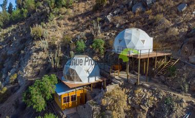 Venta de terreno con Domos turísticos. Diaguitas, Valle del Elqui. $85 millones