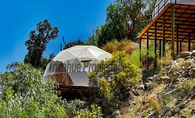 Venta de terreno con Domos turísticos. Diaguitas, Valle del Elqui. $85 millones