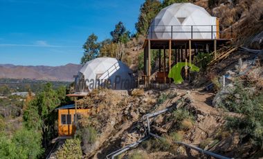 Venta de terreno con Domos turísticos. Diaguitas, Valle del Elqui. $85 millones