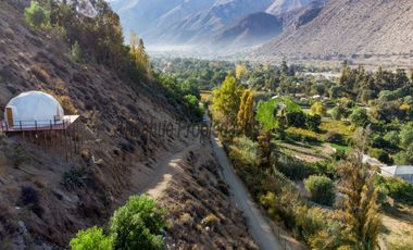Venta de terreno con Domos turísticos. Diaguitas, Valle del Elqui. $85 millones
