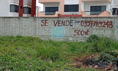 VENTA DE LOTE DE TERRENO FRENTE AL MAR   Ubicación: Zona Diamond,  Área: 500 m²