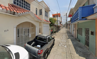 CASA EN VENTA FLORES MAGON VERACRUZ DE RECUPERACION HIPOTECARIA