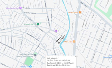 Terreno en venta en Priv. Morelos 10, Col. Miguel Abed, Heroica Puebla de Zaragoza. Gran oportunidad de inversión (4,000 m²)