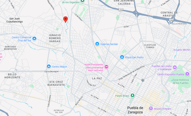 Terreno en venta en Priv. Morelos 10, Col. Miguel Abed, Heroica Puebla de Zaragoza. Gran oportunidad de inversión (4,000 m²)