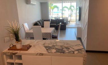 departamento amoblado de alquiler zona sur manta