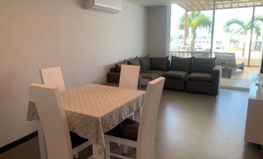 departamento amoblado de alquiler zona sur manta