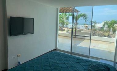 departamento amoblado de alquiler zona sur manta