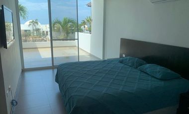 departamento amoblado de alquiler zona sur manta