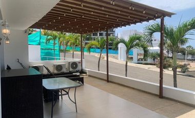 departamento amoblado de alquiler zona sur manta