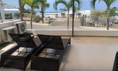 departamento amoblado de alquiler zona sur manta