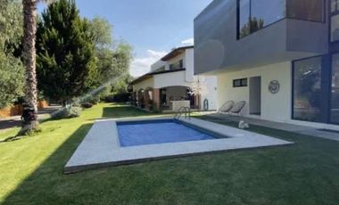 RENTA CASA CON ALBERCA EN BALVANERA GOLF POLO COUNTRY CLUB