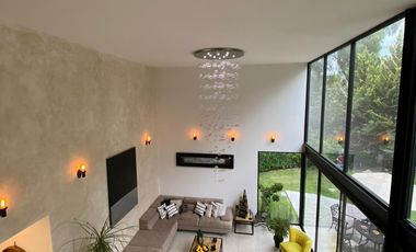 RENTA CASA CON ALBERCA EN BALVANERA GOLF POLO COUNTRY CLUB