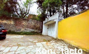 TERENO EN RENTA EN OCOTAL, LOMA DEL PADRE, CUAJIMALPA DE MORELOS