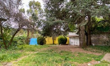 TERENO EN RENTA EN OCOTAL, LOMA DEL PADRE, CUAJIMALPA DE MORELOS