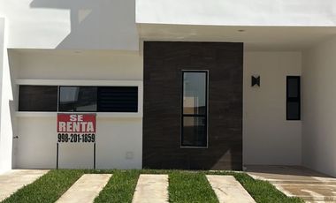 RENTA CANCUN SAYAB CASA 3 RECAMARAS PARA ESTRENAR