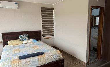 EN VENTA PROPIEDAD CON 2 HERMOSAS CASAS AMOBLADAS EN SAN CLEMENTE-MANABI, PARA INVERSION