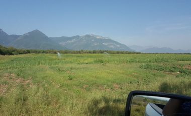 RANCHO EN VENTA EN CADEREYTA JIMENEZ, NUEVO LEON, ACTUALMENTE OPERANDO,TIERRAS MUY FERTILES, ABUNDANTE AGUA, FLORA Y FAUNA, 76.52 HAS,