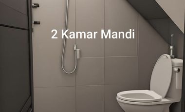 Jual Rumah Baru Minimalis 2 Lantai Dekat Pintu Tol Cisalak Depok