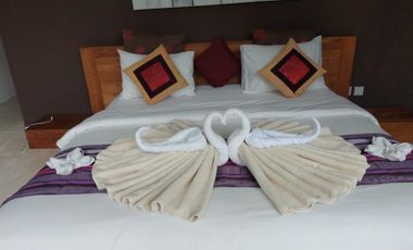 Luxury villa mewah full view jungle ubud bali