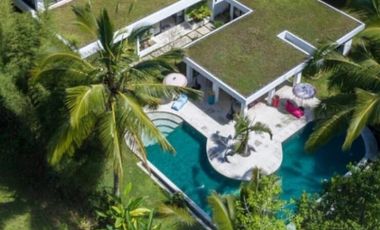 Luxury villa mewah full view jungle ubud bali