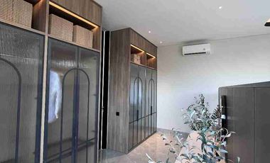 JUAL RUMAH GRAHA FAMILY BARU GRESS FULL FURNISH 2 LANTAI MINIMALIS ADA PRIVATE LIFT