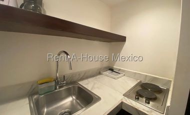 Departamento Amueblado en Renta en Coyoacan ,Campestre Churubusco MT 26-1474.