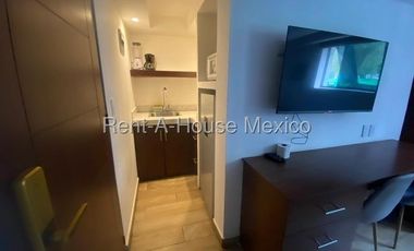 Departamento Amueblado en Renta en Coyoacan ,Campestre Churubusco MT 26-1474.