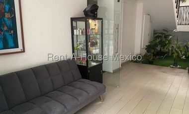 Departamento Amueblado en Renta en Coyoacan ,Campestre Churubusco MT 26-1474.