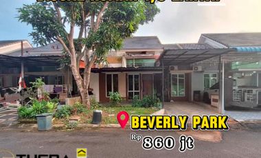 Dijual rumah 1,5 lantai siap huni di beverly park batam centre
