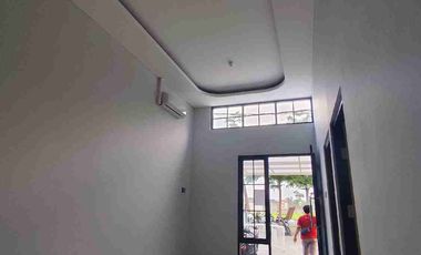 rumah sehat dengan taman di samping type evoria heavenland park candi sidoarjo