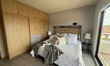 Se renta espectacular Pent-house en semi amueblado dos recamaras