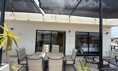 Se renta espectacular Pent-house en semi amueblado dos recamaras