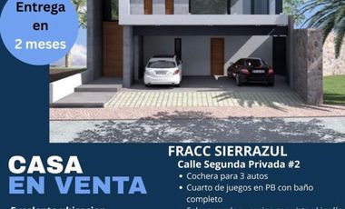 Casa en venta en uno de los fraccionamientos más exclusivos de San Luis.... Sierra Azul