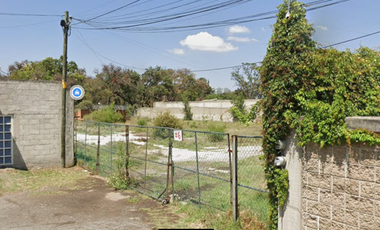 TERRENO CON CONSTRUCCIÓN EN VENTA EN PRIVADA LOS OCOTES NO. 6, COLONIA SAN JUAN CHACHAPA, AMOZOC, PUEBLA. (REMATE BANCARIO)