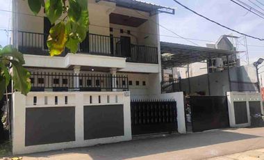 JUAL CEPAT BANGUNAN GUDANG DAN RUMAH DI HARJAMUKTI DEKAT LRT