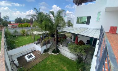 Renta casa con amplio jardín, Tonanzintla, San Andrés Cholula