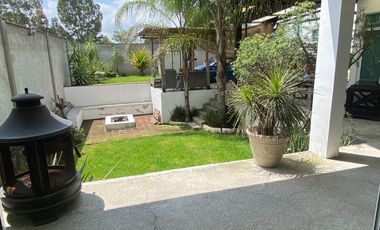 Renta casa con amplio jardín, Tonanzintla, San Andrés Cholula