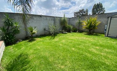 Renta casa con amplio jardín, Tonanzintla, San Andrés Cholula