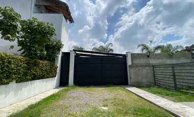 Renta casa con amplio jardín, Tonanzintla, San Andrés Cholula