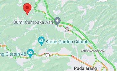 1800 M2 Tanah Kebun Pinggir Jalan, Sumur Bandung Cipatat, Bandung Barat.