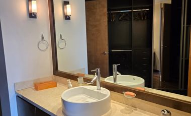 Moderno departamento amueblado en Altezza Polanco Campos Eliseos con balcón