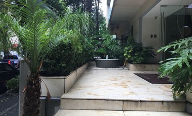 Moderno departamento amueblado en Altezza Polanco Campos Eliseos con balcón