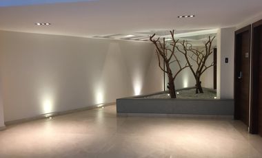 Moderno departamento amueblado en Altezza Polanco Campos Eliseos con balcón