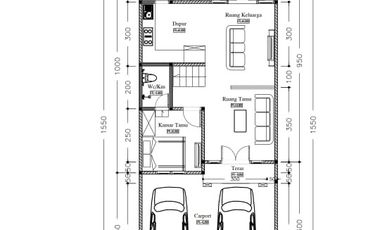 Rumah 2 Lantai Di Jagakarsa Dekat Kahfi 1 Dan Perkantoran