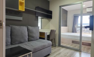 Move-in Ready Condo in Ayutthaya — Plus Condo Ayutthaya Park (Building A, 4th Floor). Fully furnished, full electrical appliances